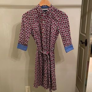 Excellent Tommy Hilfiger button down cotton dress